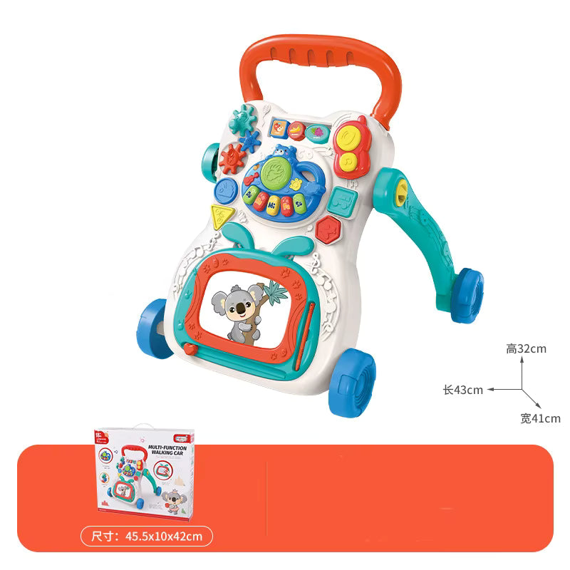 Hot Sale Baby Learning Walker Car 4 in 1 Baby Walker for Toddler Practice Walking