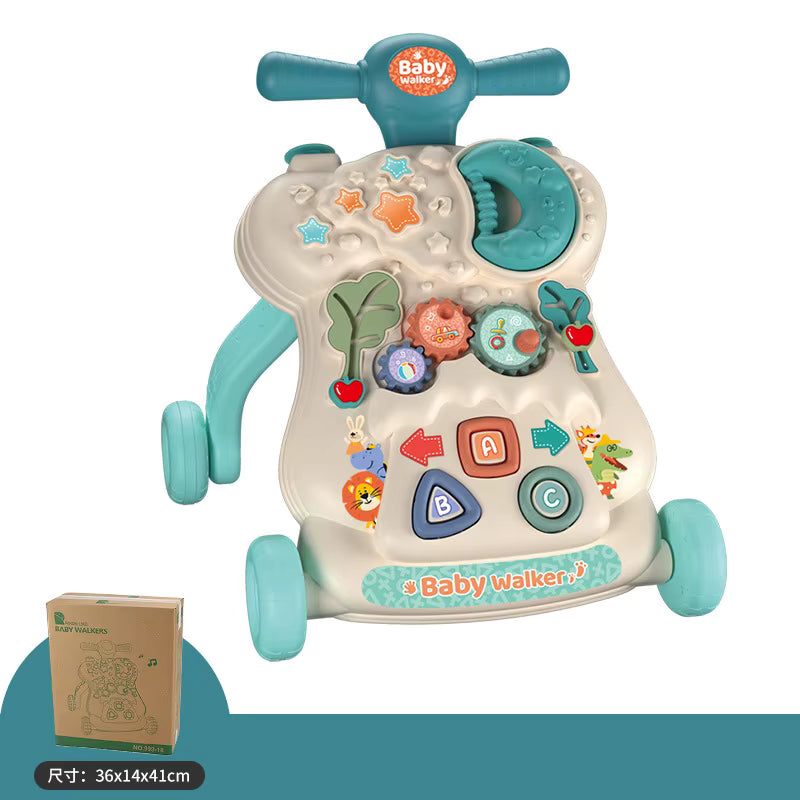 Hot Sale Baby Learning Walker Car 4 in 1 Baby Walker for Toddler Practice Walking
