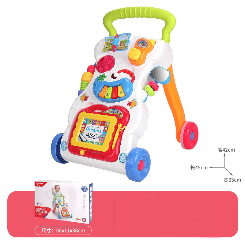 Hot Sale Baby Learning Walker Car 4 in 1 Baby Walker for Toddler Practice Walking