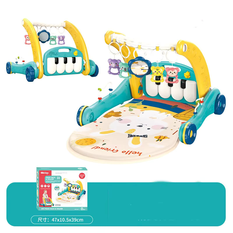Hot Sale Baby Learning Walker Car 4 in 1 Baby Walker for Toddler Practice Walking