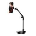 2026 New Trend New Upgraded Multi Angle Anti-Slip Notebook Holder Desk Headrest Holder Bed Mount Mobile Stand with Weighted Base