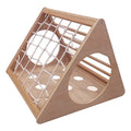 Wooden Triangle Climbing Children Indoor Playground Toys Funny Kids Climber Toy
