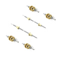 6mm Diameter Right and Left Hand Thread Tr6x1 Tr6x1.5 Tr6x2 Tr6x3 Tr6x4 Tr6x5 Tr6x6 Tr6x9 Tr6x10 Tr6x12 Twin-lead Lead Screw