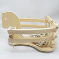 Indoor Outdoor Baby Rocking Horse Toddler Chair Seat With Rope Baby Wooden Toy Swing