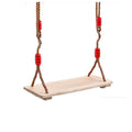 New Design Bench Seat Swing Hanging Wood Swing Kids Wooden Swing