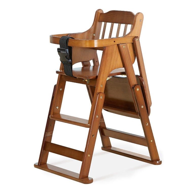 Children High Stool Solid Wood Baby Eating Dining Chair for Toddlers