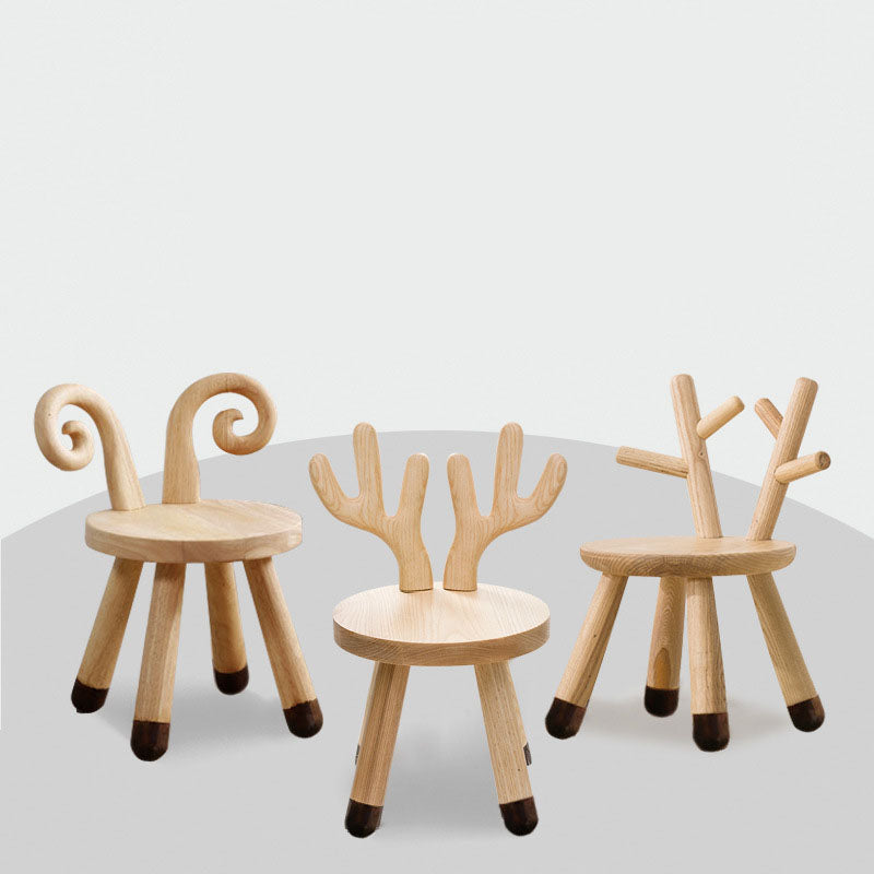 Factory Price Play Game Chair Baby Chair Wooden Animal Chair for Toddler