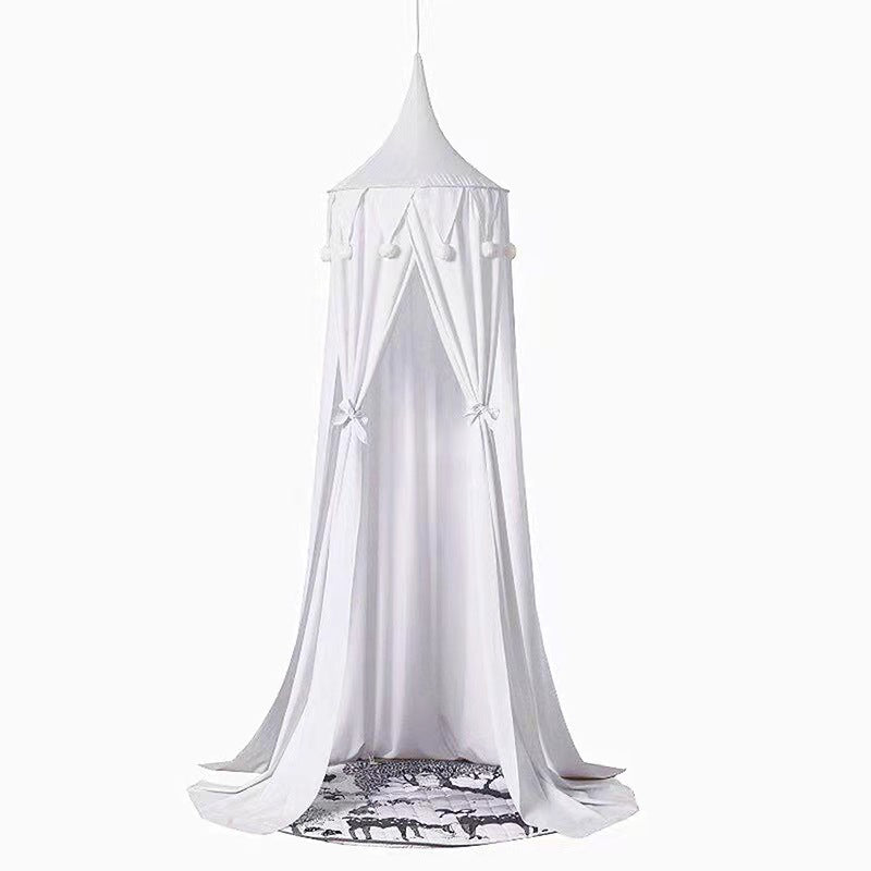White Canopy Bed Curtains Princess Bed Canopy Princess Dome Bedding Net