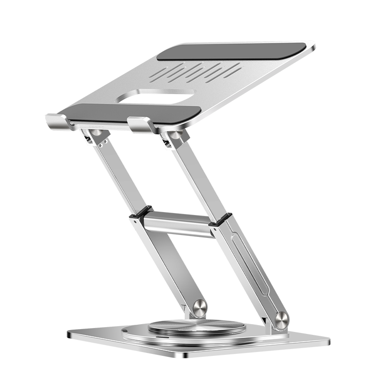 Height Adjustable Foldable Desktop Notebook Computer Riser Adjust Supporter Holder Telescopic Laptop Stand for MacBook