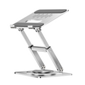 Height Adjustable Foldable Desktop Notebook Computer Riser Adjust Supporter Holder Telescopic Laptop Stand for MacBook