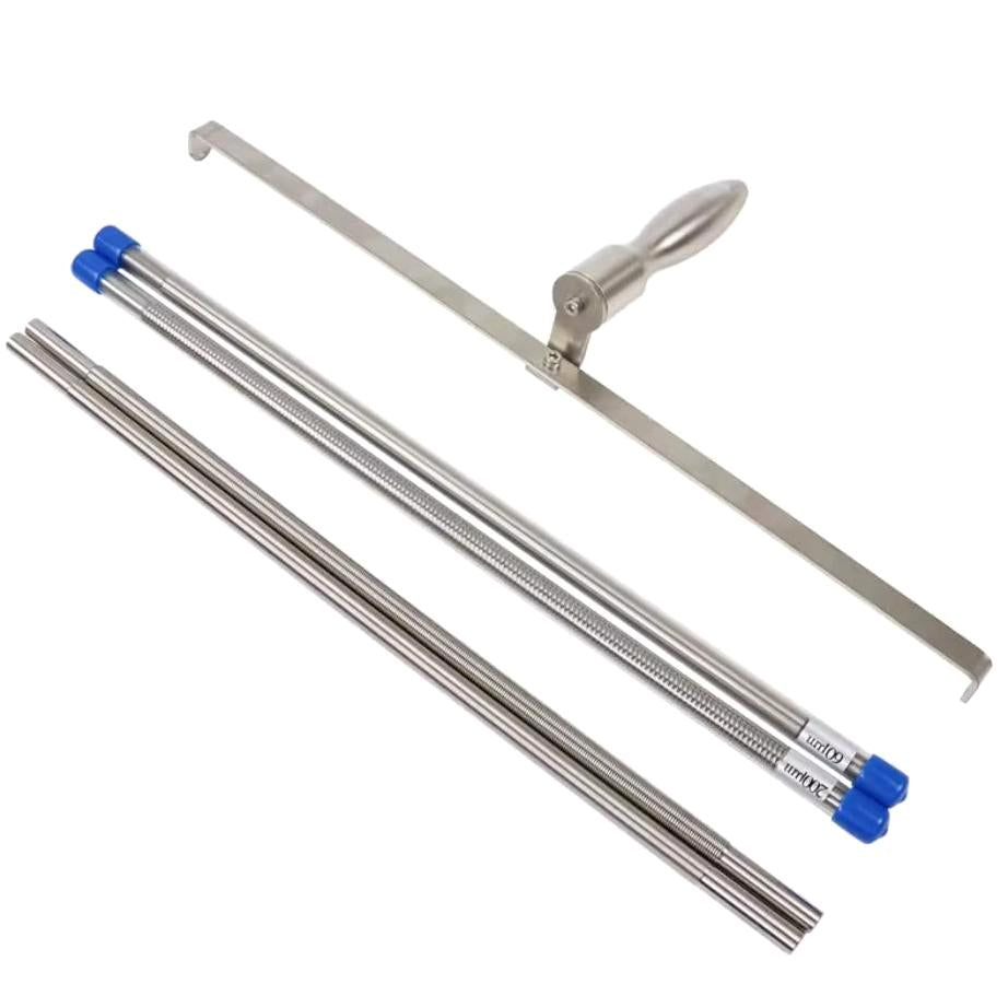 Spreader width 210mm 320mm wire-wound Spreader rod film thickness 50 80 100 150 200μm high accuracy formed metering mayer bar