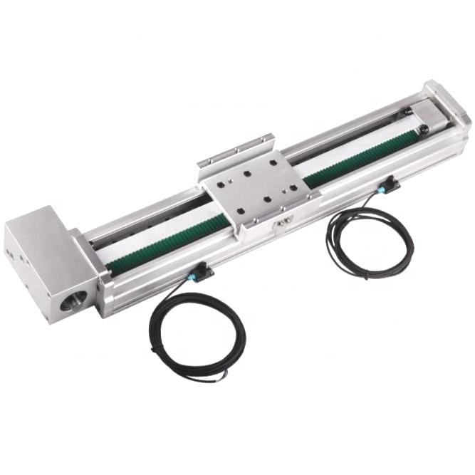 Cnc Machine Rail Belt Driven Linear Motion Guide Rail System Slide Belt Driven Guide Rail Module Linear Actuator