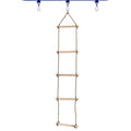 Climbing Rope Ladder Climbing Swing Wooden Ladder Tree Swing for Backyard