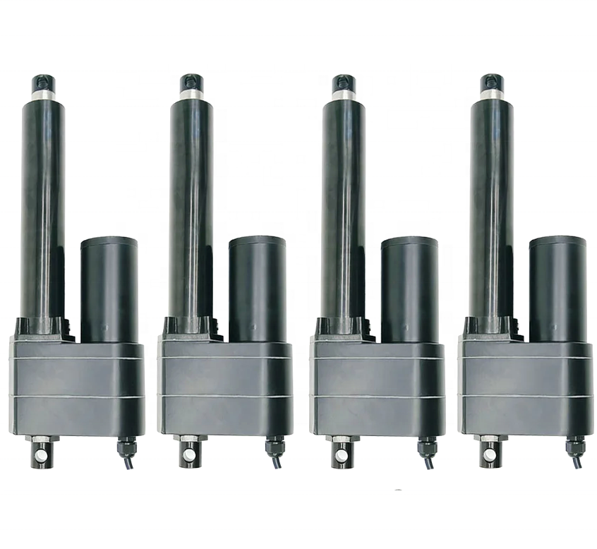 Long Stroke Linear Electric Actuator Built-in Clutch Max Load 7000N Product Class IP65 12v 24v 36v 48v 72V Linear Actuator