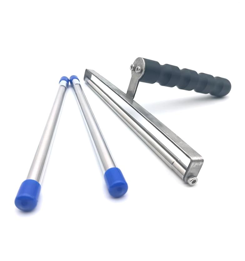 Coating Rod Formed Custom Wire Metering Rod Handle Glass Testing Table Wet Film Thickness 1~ 320micron Wire bar Coaters