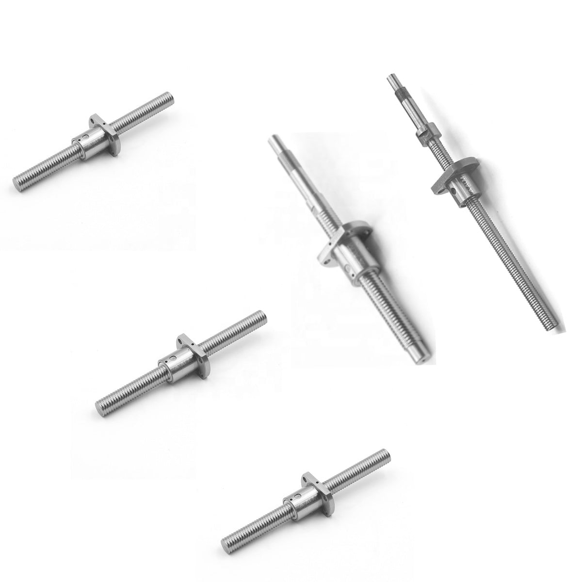 12mm Diameter High Efficiency 1201 1202 1202.5 1203 1205 Ballscrew Full Thread/custom End Machining Fast Delivery Ball Screw