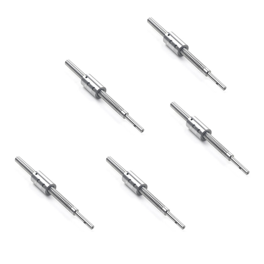 zero Backlash C1 C3 C5 C7 Accuracy Grade High Speed Mini Ball Screw 1201 1202 1202.5 1203 1205 Cnc Machine Parts