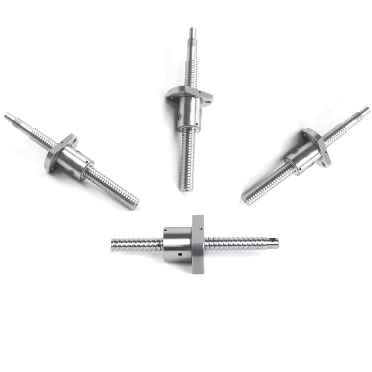 Clean and Smooth zero Axial Play 1402 1602 1602.5 1603 Diameter Ballscrew 14mm 16mm High Efficiency Ball Screw for Laser Machine