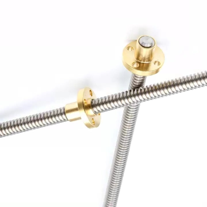 Brass POM PEEK PPS Nylon Nut 14mm Tr14x2 Tr14x3 Tr14x4 Tr14x6 Tr14x8 Tr14x10 Trapezoidal Lead Screw