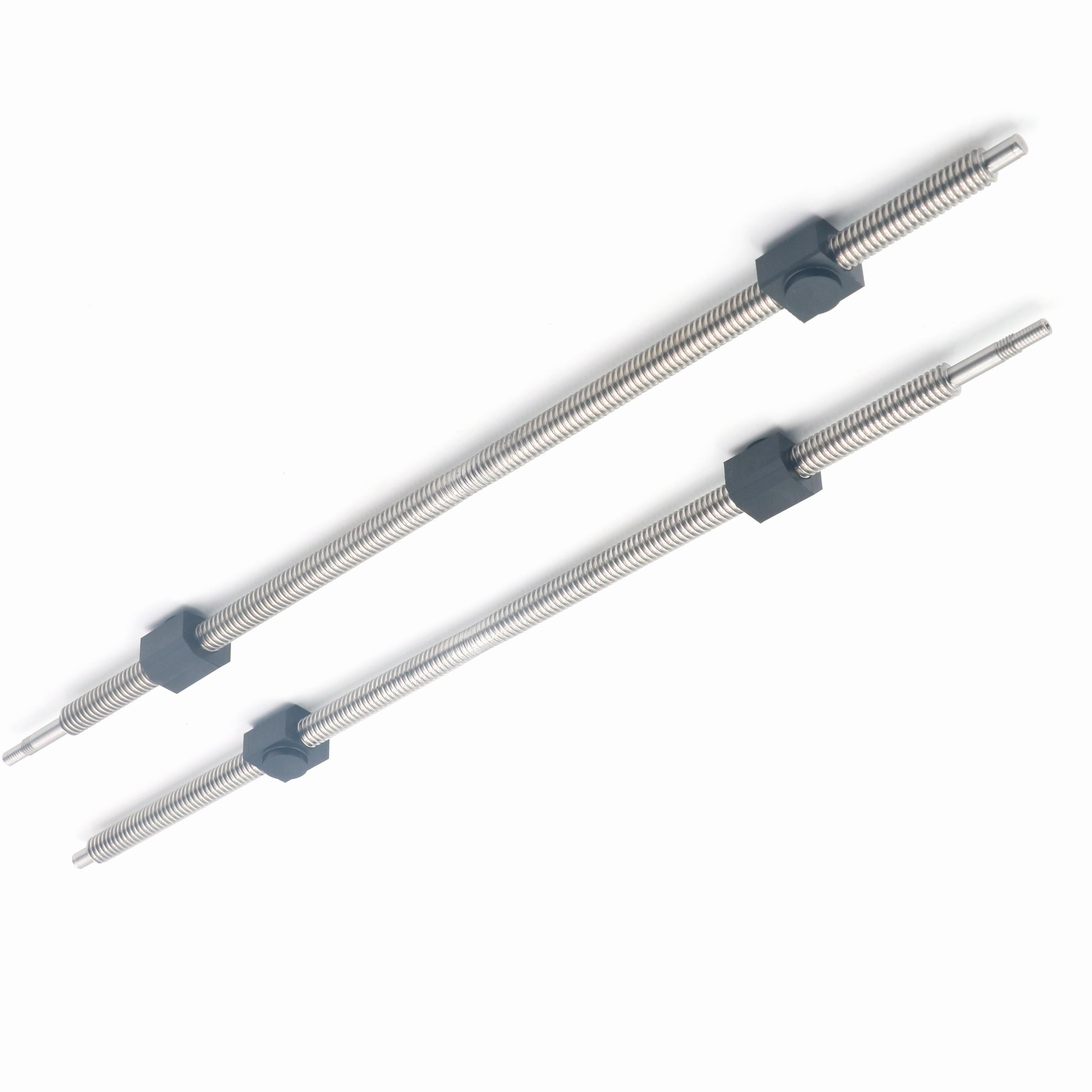 Bi-directional Tr12x2 Tr12x2.5 Tr12x3 Tr12x4 Tr12x5 Tr12x6 Tr12x8 Tr12x10 12mm Right and Left Hand Lead Screw