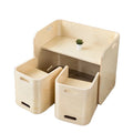 Educational Toy Wooden Study Table and Chair Set Children Kindergarten Furniture Preschool Reading Table for Kids