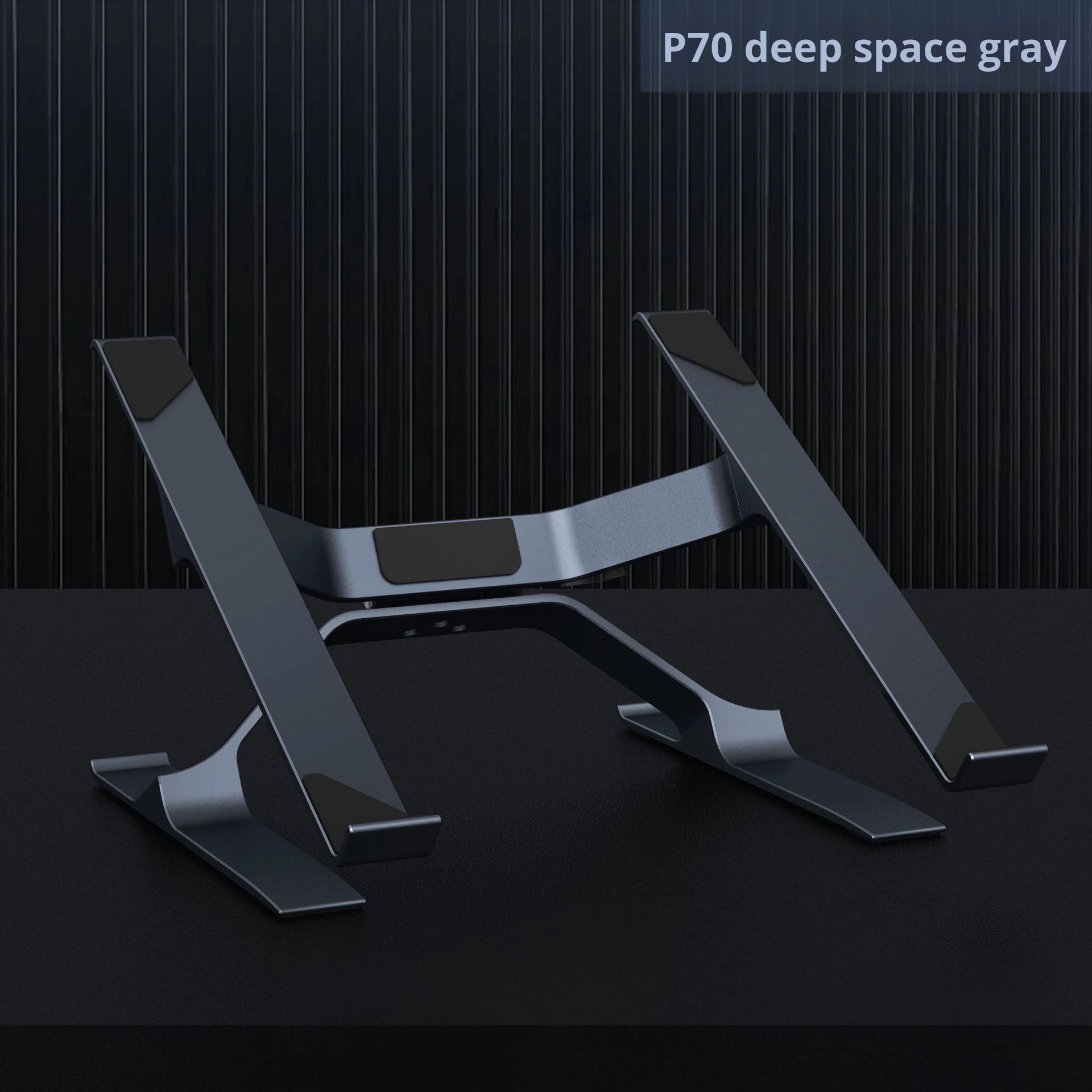 Adjustable Gaming Laptop Stand Aluminum Alloy Tablet PC Stand with Cooling Features
