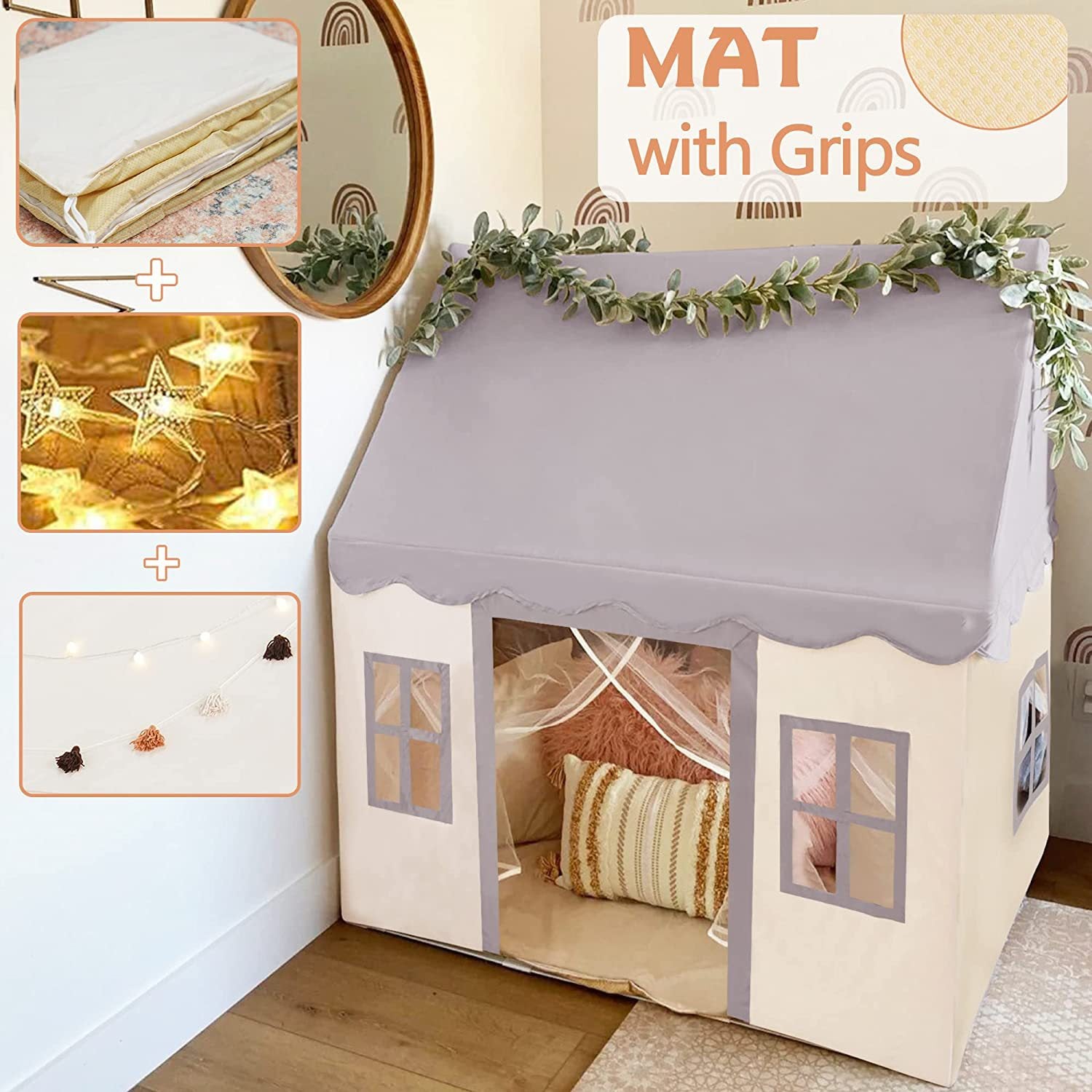 Hot Selling Baby Tent Indoor pink Tent for Girls Large Kids Tent