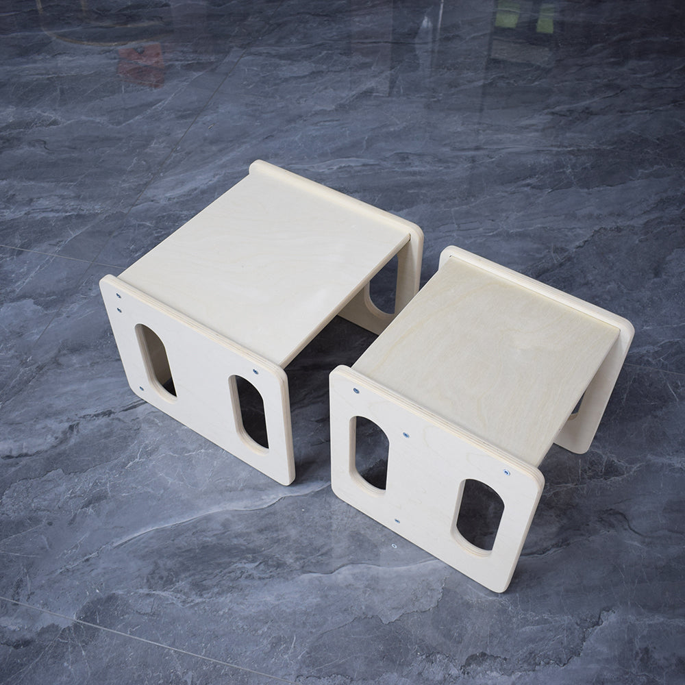 Wooden Montessori Table and Chair Set for Kids Christmas Toddler Furniture Child Weaning Table Wooden Toddler Table Chair