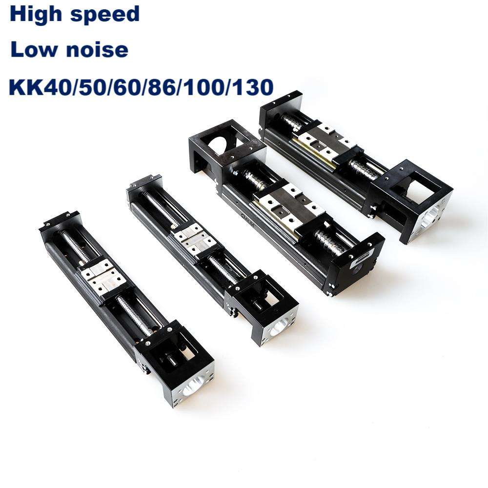 Low Noise KK Linear Module KK40 KK50 KK60 KK86 KK100 KK130 Linear Guide Module HIWIN Single Axis Robot
