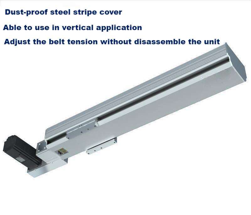 Low Noise Single Axis Robot Linear Module Belt Drive Aluminum Linear Actuator Module for High Speed Conveyor
