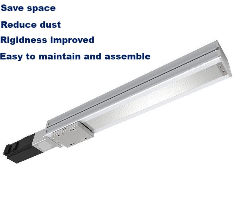 Low Noise High Rigidity Built-in Guideway Ball Screw Diameter 12mm Lead 5mm Aluminum Ball Screw Actuator