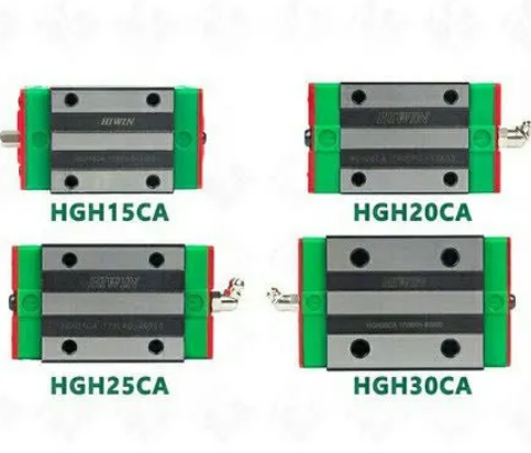 20mm High Precision Hiwin Linear Guide Hgr20 square Type Linear Bearing Block HGH20CA for CNC Plasma Table