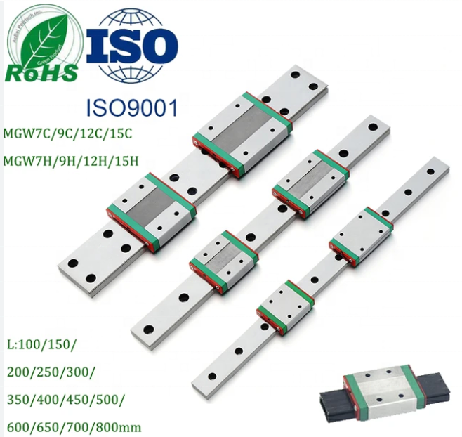 Linear Guides MGN7 MGN7C MGN9 MGN9C MGN9H MGN12 MGN12C MGN12H MGN15 MGN15C MGN15H Linear Guide Bearing for 3D Printer