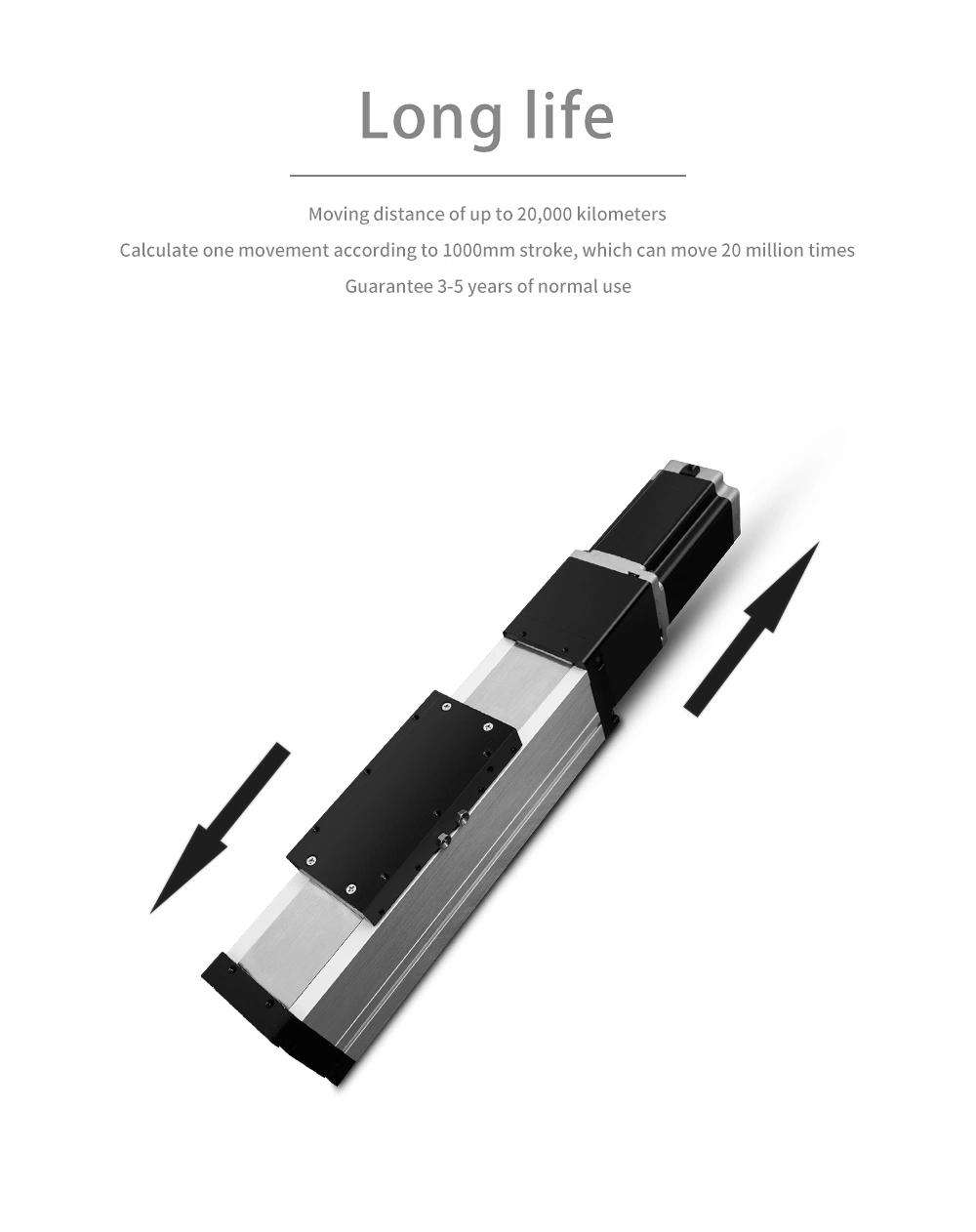 Ball Screw Linear Actuator Linear Motion Module High Positioning Ball Screw Linear Slide Module for Gantry System