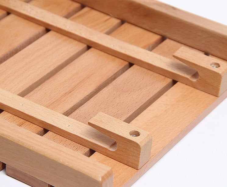 High Quality Wood Folding Stool Outdoor Camping Portable Folding Stool