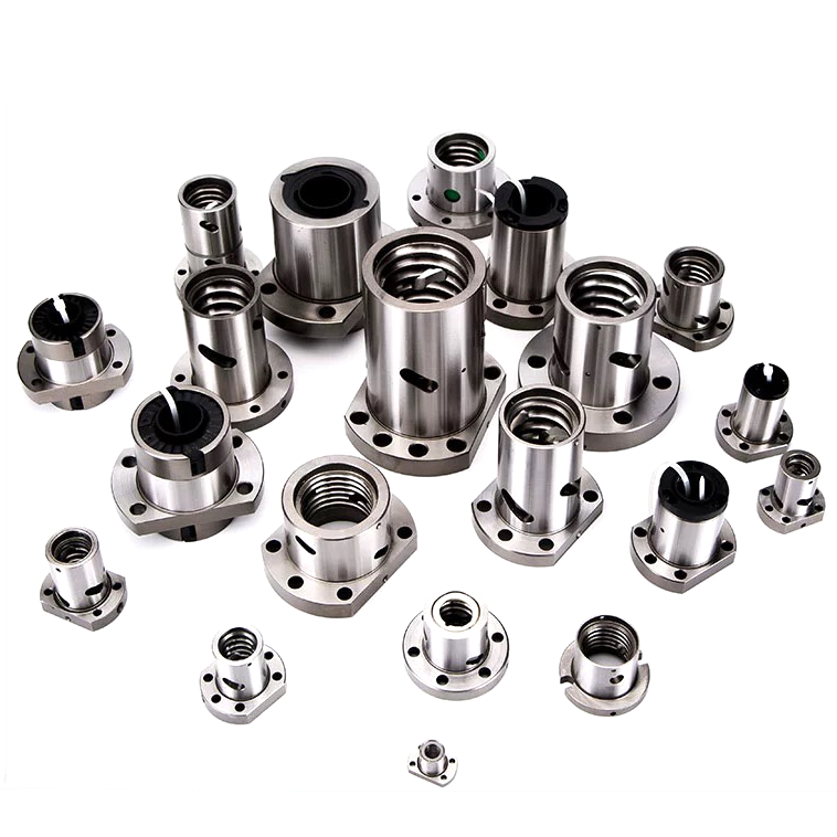 C3 C5 C7 16mm zero Axial Play 1602 1602.5 1605 Compact Ball Screw with Cylindrical Ball Screw Nut for Laser Cutting Machine