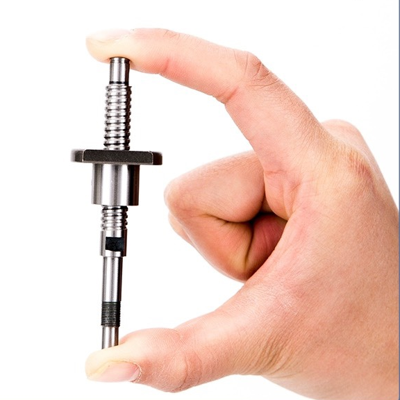 C3 C5 C7 Micro 4mm 6mm 8mm Diameter Screw SFK0401 SFK0601 SFK0801 SFK0802 SFK0802.5 Ball Screw with Flange Nut