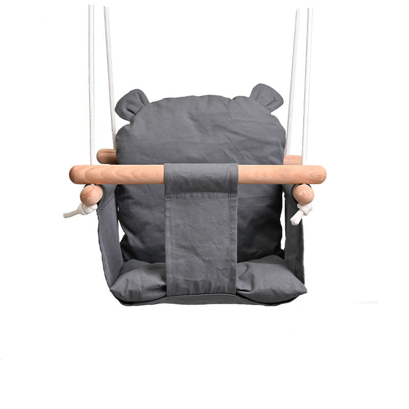 Kids Hot Baby Wooden Hanging Swing Seat Chair Indoor Outdoor Hammock Swing for Backyard