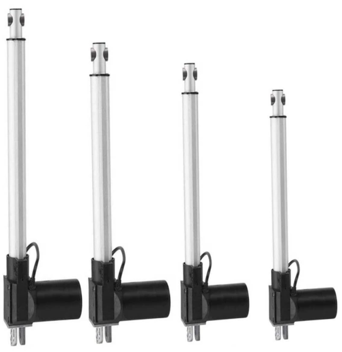 Aluminum Alloy Linear Actuator Controller Trapezoidal Screw Drive IP66 2500N 12V/24V/36V/48V DC Electric Linear Actuator