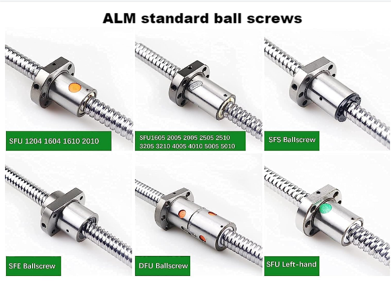 Anti Backlash C3 C5 C7 Large Pitch TBI Ballscrew SFU2504 SFU2505 SFU2506 SFU2508 SFU2510 Preload Ball Screw