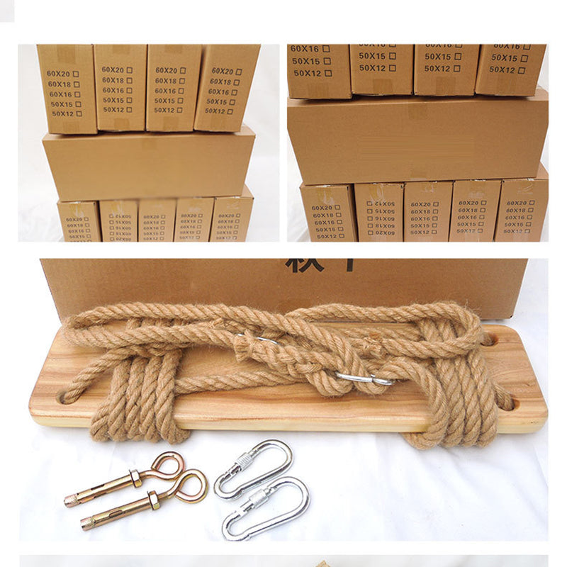 Kids Wooden Swing Set Indoor Handing Swing Toys Funny Classic Outdoor Toys
