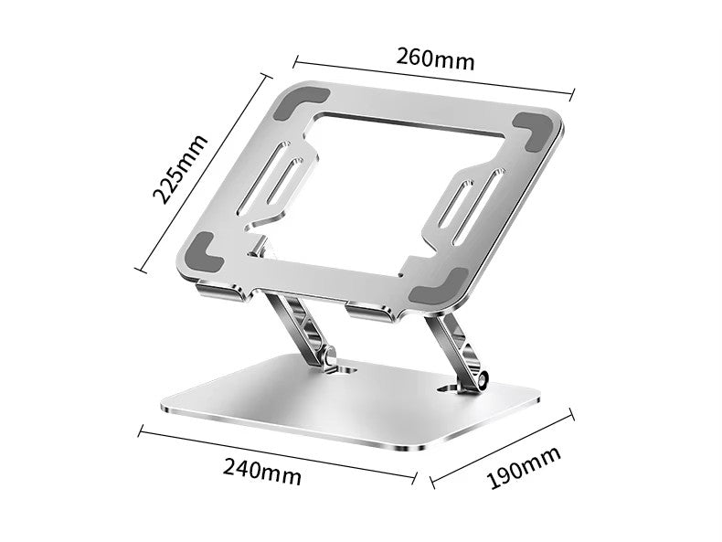 17 Inches Laptop Stand Metal Holder Compatible Computer Riser for Desktop Laptop Elevator