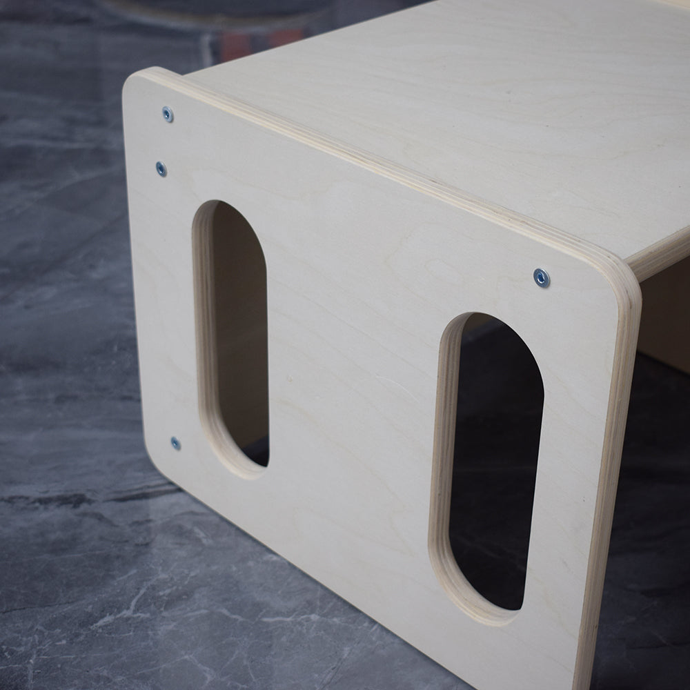 Wooden Montessori Table and Chair Set for Kids Christmas Toddler Furniture Child Weaning Table Wooden Toddler Table Chair