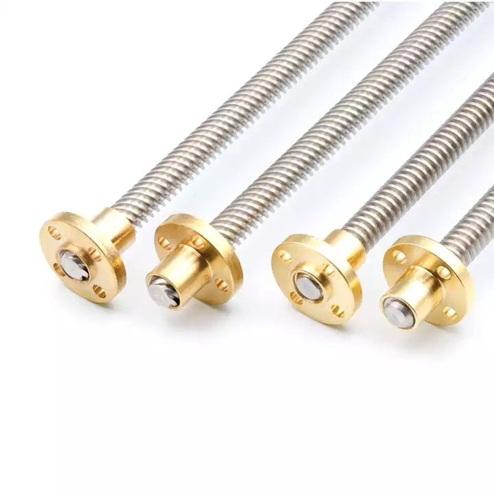 Brass POM PEEK PPS Nylon Nut 14mm Tr14x2 Tr14x3 Tr14x4 Tr14x6 Tr14x8 Tr14x10 Trapezoidal Lead Screw