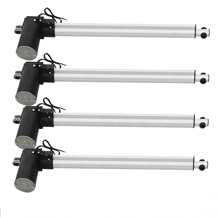 High Speed 12V 24v Electric Tubular Reciprocating Synchronizer Linear Actuator with 6000N Heavy Duty