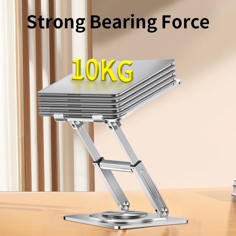 Height Adjustable Foldable Desktop Notebook Computer Riser Adjust Supporter Holder Telescopic Laptop Stand for MacBook