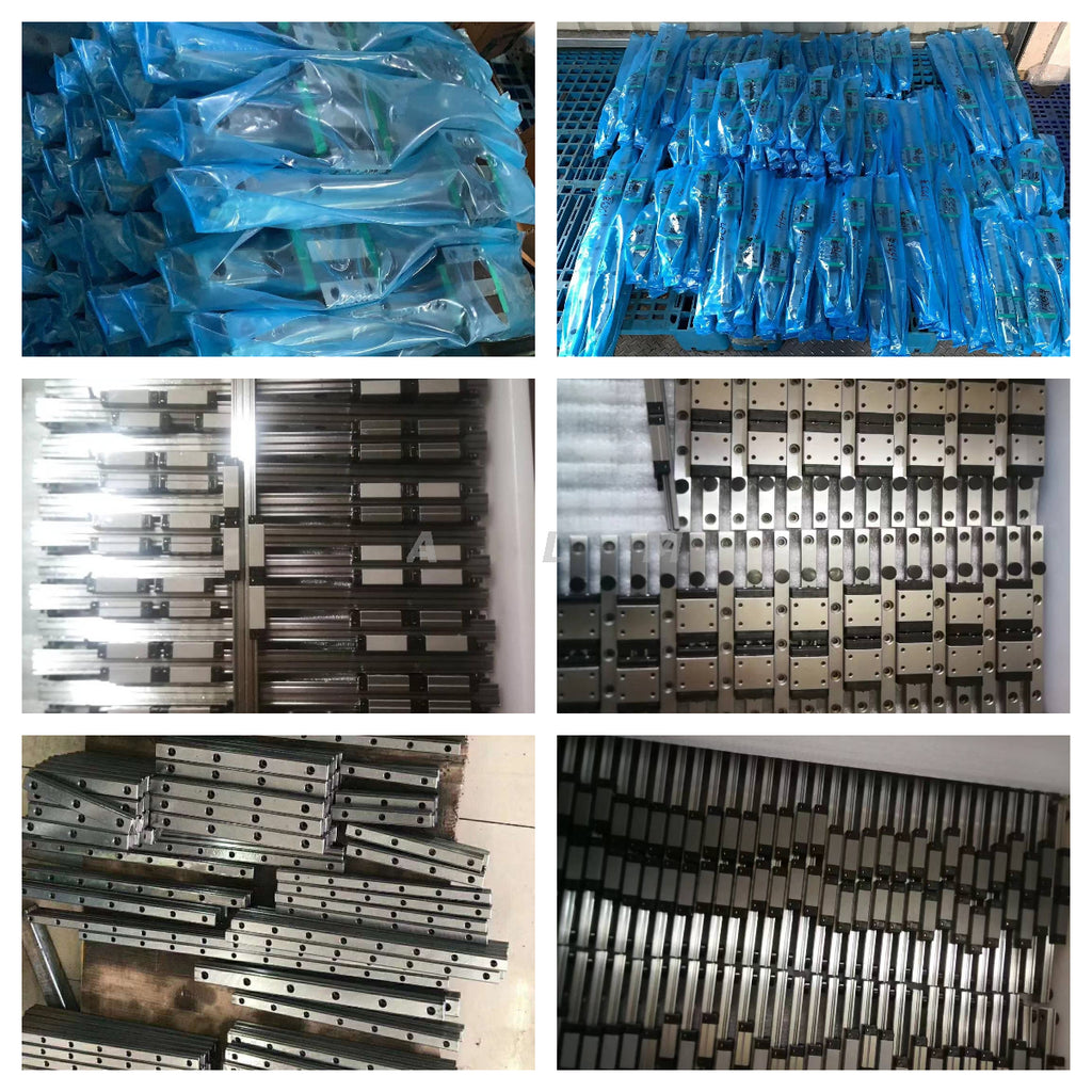 MGN Bearing Block Carriage MGN7 MGN12 MGN15 MGN9 100mm to 800mm Miniature Linear Slide Rail CNC Parts