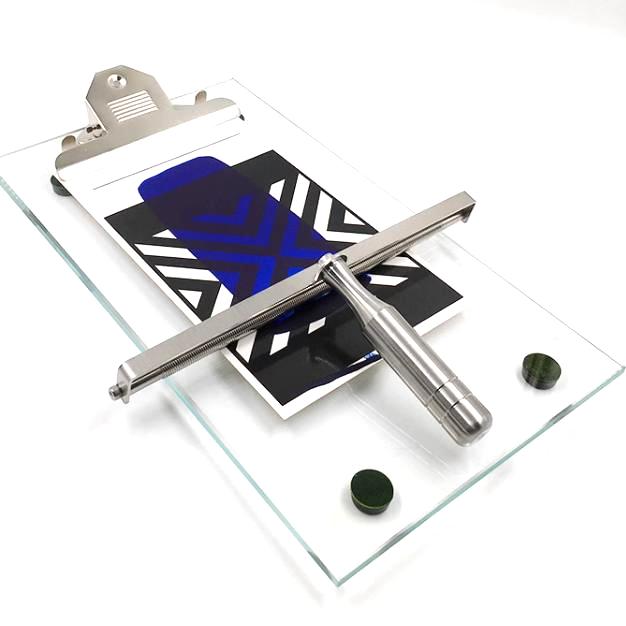 High Quality Wet Film Scraper Precise Coating Thickness Custom Coating Width Metal Plastic Mayer-rod Coating Applicator