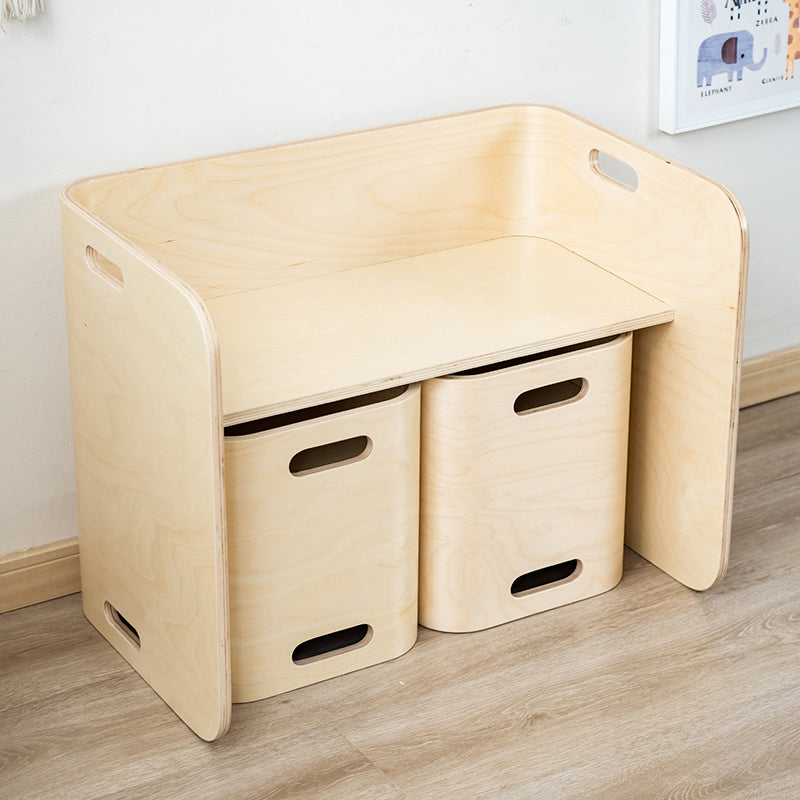 Educational Toy Multifunctional Children's Wooden Tables and Chairs Kindergarten Furniture Sets Wooden Reading Table for Kids