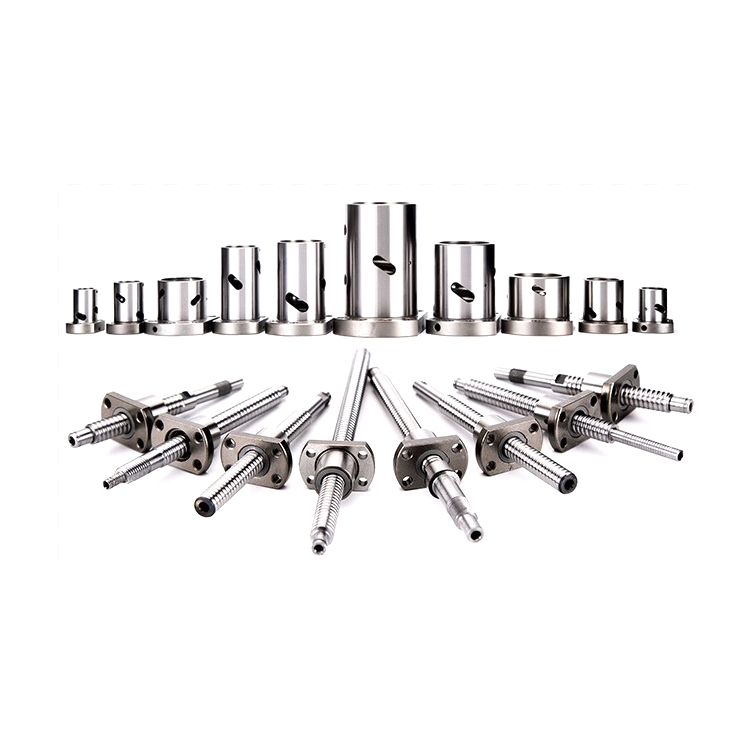 SFK Series 10mm 12mm 14mm Diameter TBI SFK Type Nut CNC Ballscrews SFK1002 SFK1004 SFK1202 SFK1402 Ball Screw for CNC Machine